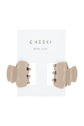 Mini Clip 2er Set | Almond